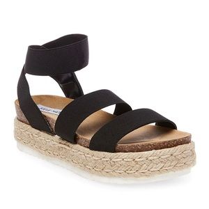 Steve Madden Kimmie Black Sandals
